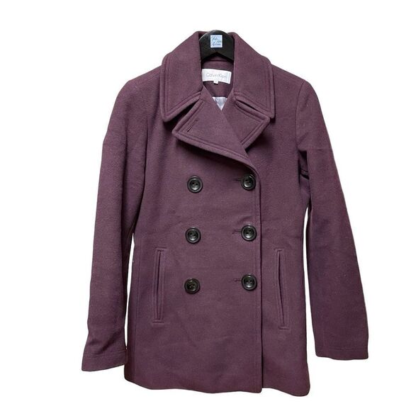 🌟75% OFF🌟Calvin Klein Wool Top Coat - Picture 1 of 3